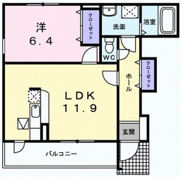 メゾン　ド　ルネの物件間取画像